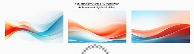 PSD abstracto onda curva textura de fondo