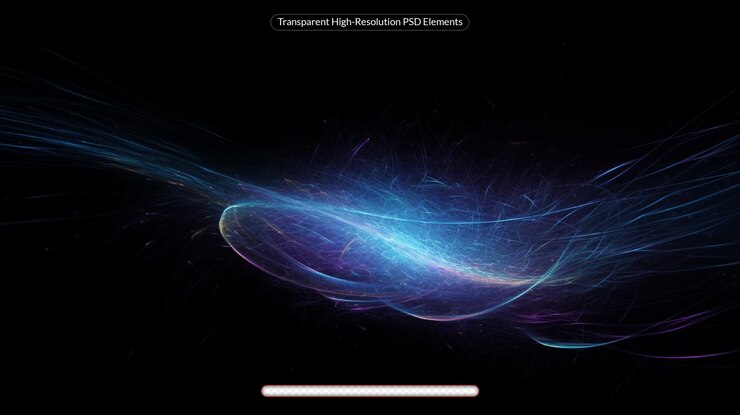 PSD abstracto tecnología de ondas fondo oscuro concepto de comunicación de hitech