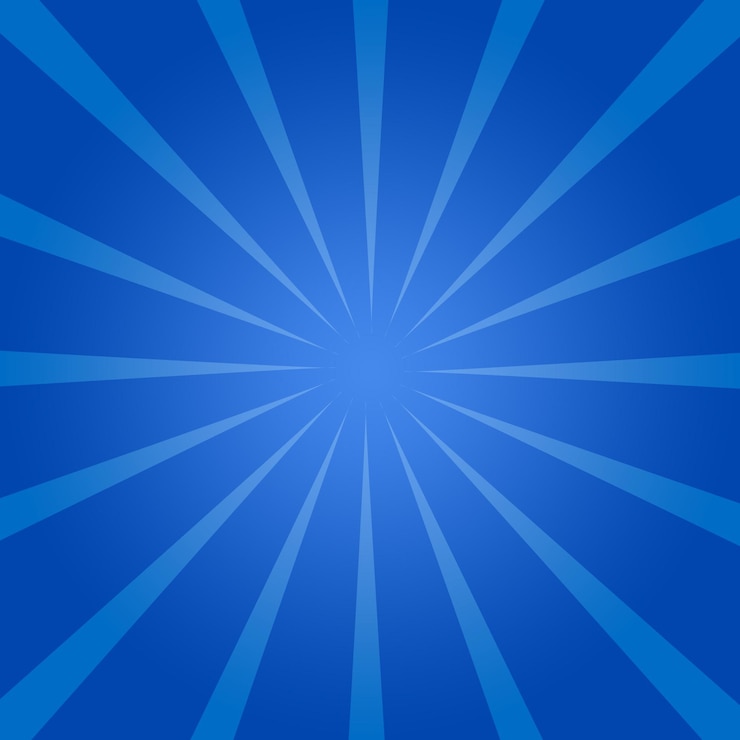 PSD abstrait carré bleu avec effet de flou parasite