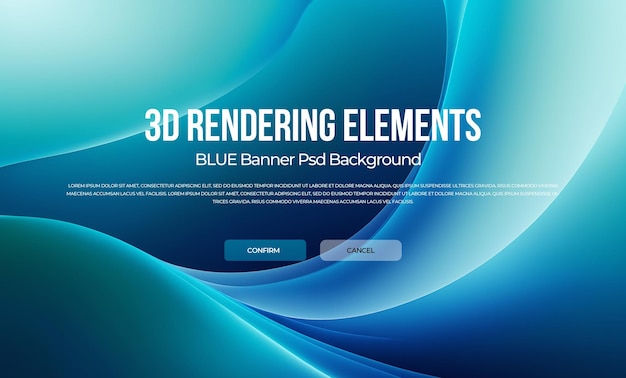 Abstrait Flux créatif Tech de luxe Bleu des antécédents créatifs