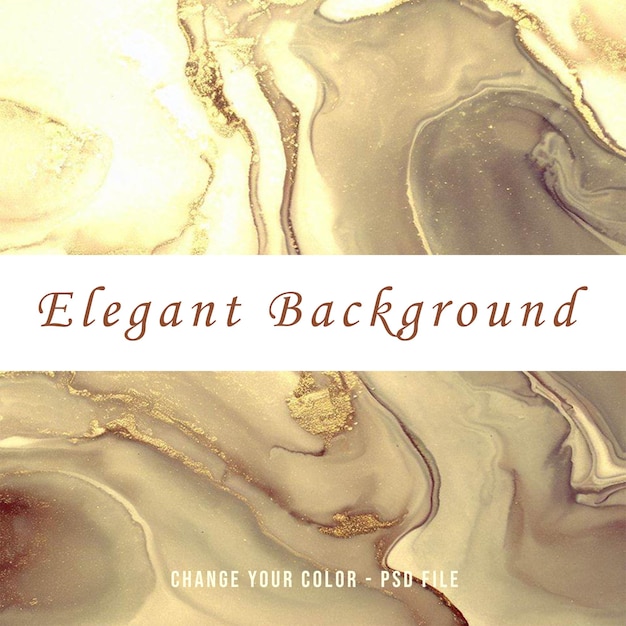 Abstrait de marbre or