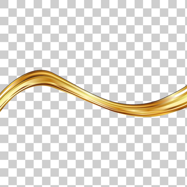 Abstrakt Hintergrund der goldenen Welle