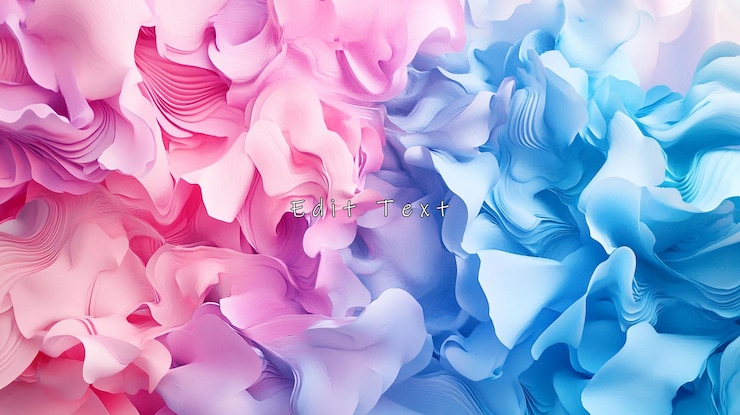 PSD abstrakt rosa und blau wellige textur hintergrund 1