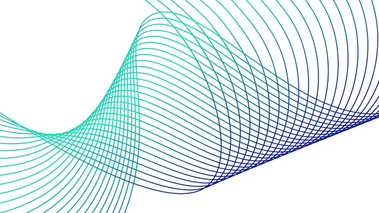 PSD abstrakte farbige linien wellen pastellrosa blau designvorlage png