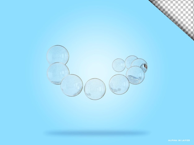 Abstrakte geometrische Form futuristische Dispersion Glasmaterial Design 3D-Rendering