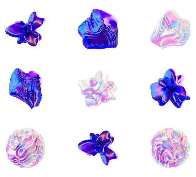 Abstrakte holographische Formen