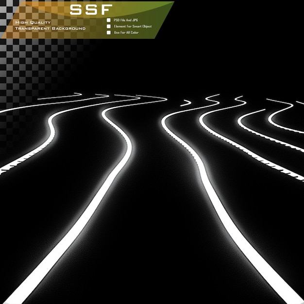 Abstrakte leuchtende Linien Hintergrund