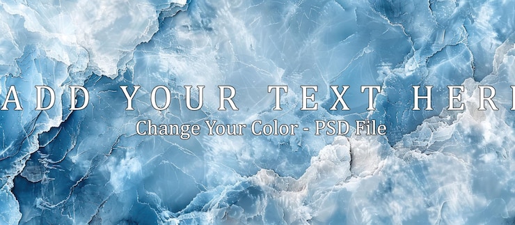 PSD abstrakte textur aus blauem marmor