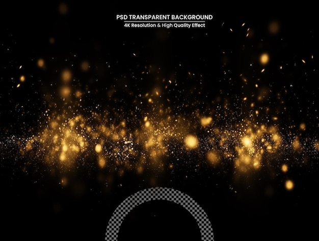 Abstrakte verschwommene Gold-Bokeh-Glitzerlichter-Hintergrund-Feiertagsbanner-Textur-Hintergrund