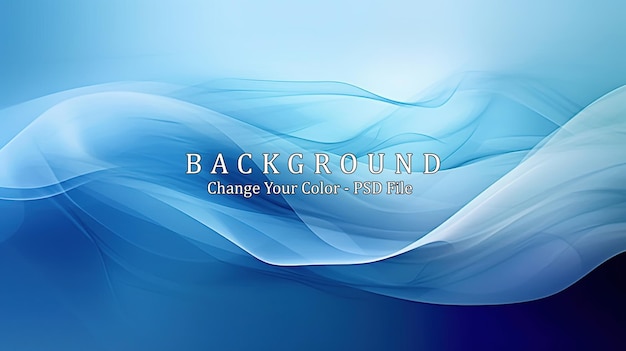 Abstrakter blauer Hintergrund Generative KI