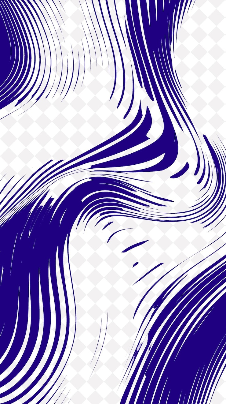 PSD abstrakter blauer hintergrund mit einem linienmuster