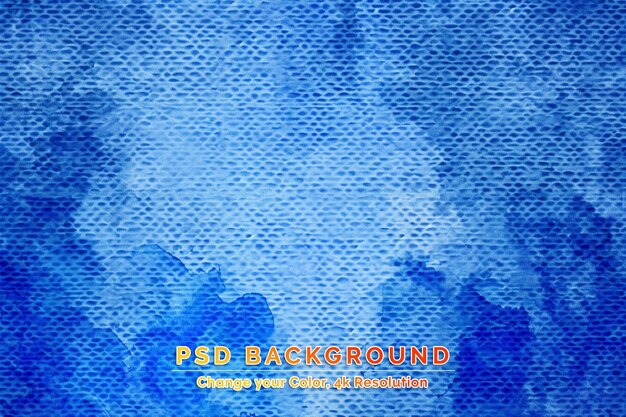 PSD abstrakter blauer hintergrund mit vintage-grunge-hintergrundtextur