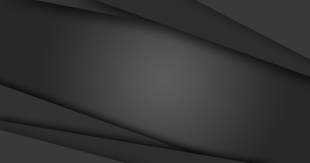 PSD abstrakter dunkler hintergrund psd, eleganter minimaler luxuriöser schwarzer hintergrund horizontal grau modern bg