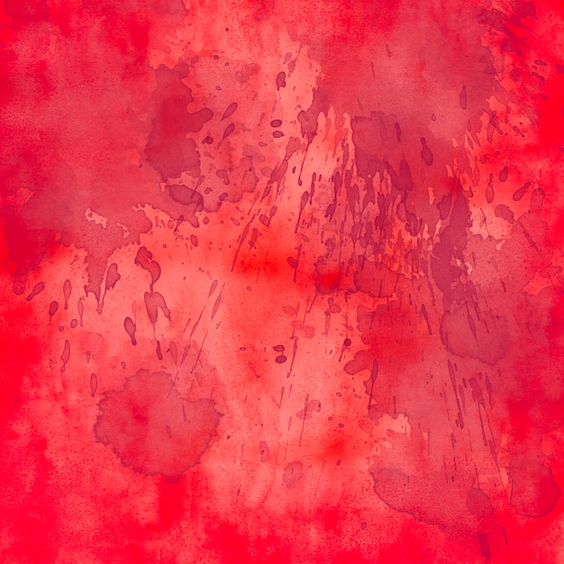 Abstrakter roter Aquarellbeschaffenheitshintergrund