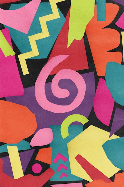 Abstraktes buntes Muster