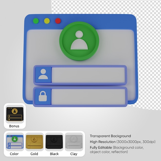 accesso web 3D