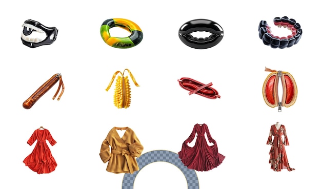 Accessori e abiti d'epoca