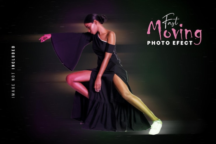 PSD acción de photoshop de movimiento rápido