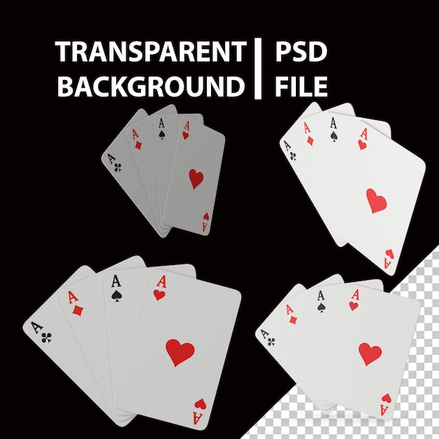 Ace-Spielkarten PNG
