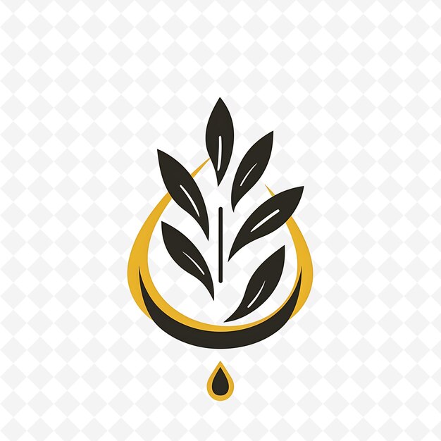 Aceite de oliva con estilo líquido Aceite de oro con un aspecto fluido L Diseños vectoriales de cultura elegante de Italia