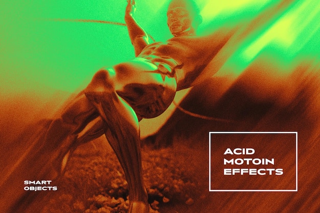 PSD acid-motion-foto-effekt