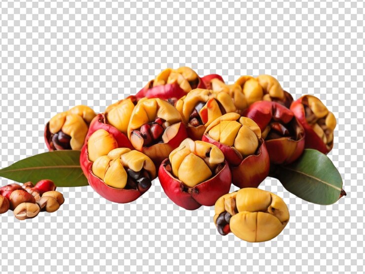 PSD ackee em fundo transparente