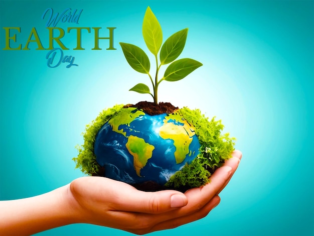Acquerello dipinto a mano per la Giornata Mondiale dell'Ambiente