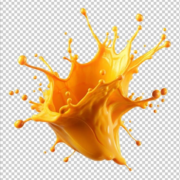 Acquerello Solo Cappello giallo su sfondo bianco
