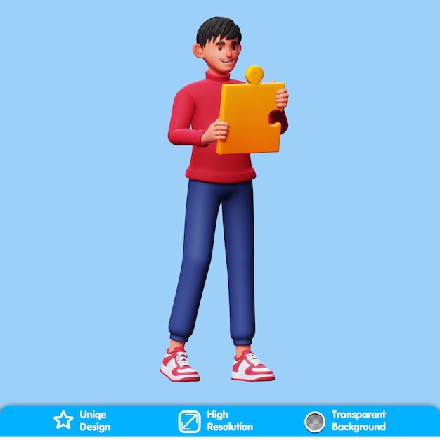 Actividad laboral hombres 3D ilustración Fondo transparente PNG