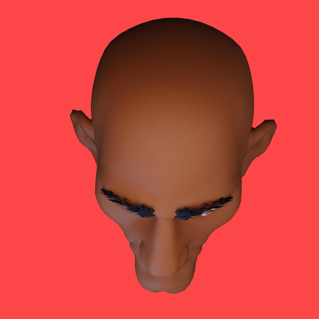 Los activos de renderización 3D de objetos metálicos