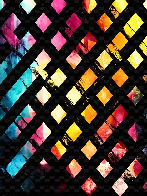 PSD acuarela trellises arte de píxeles con texturas suaves y fluidas textura creativa diseños de artículos de neón y2k