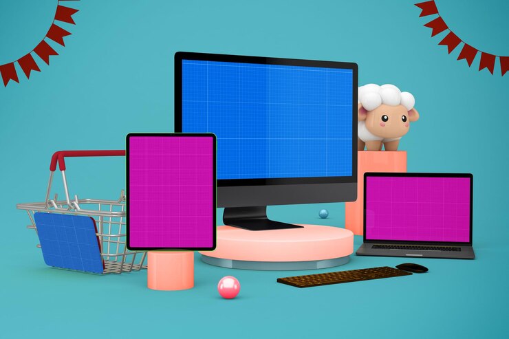 PSD adha responsive shopping