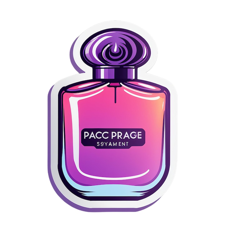 PSD adhesivo para perfumes
