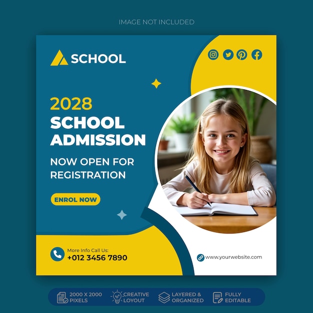 Admissão escolar 2028