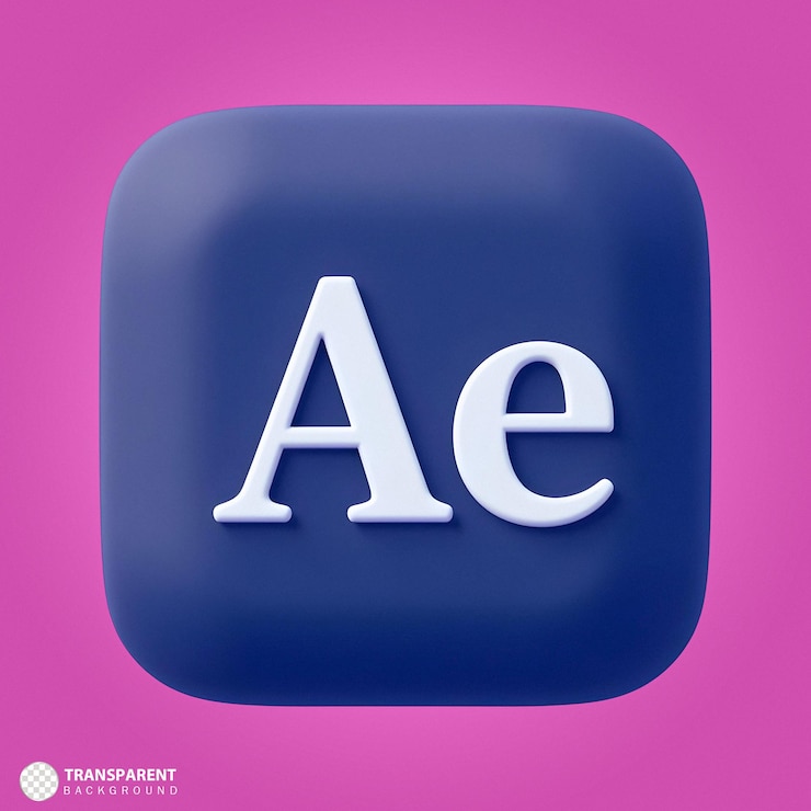 PSD adobe after effects app icon