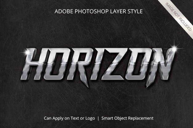 Adobe Photoshop-Ebenenstil-Texteffekt