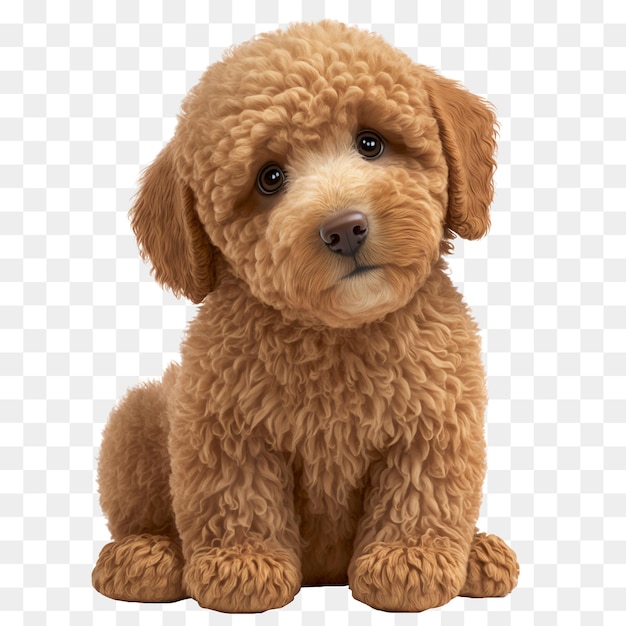 Adorabile cane goldendoodle in miniatura