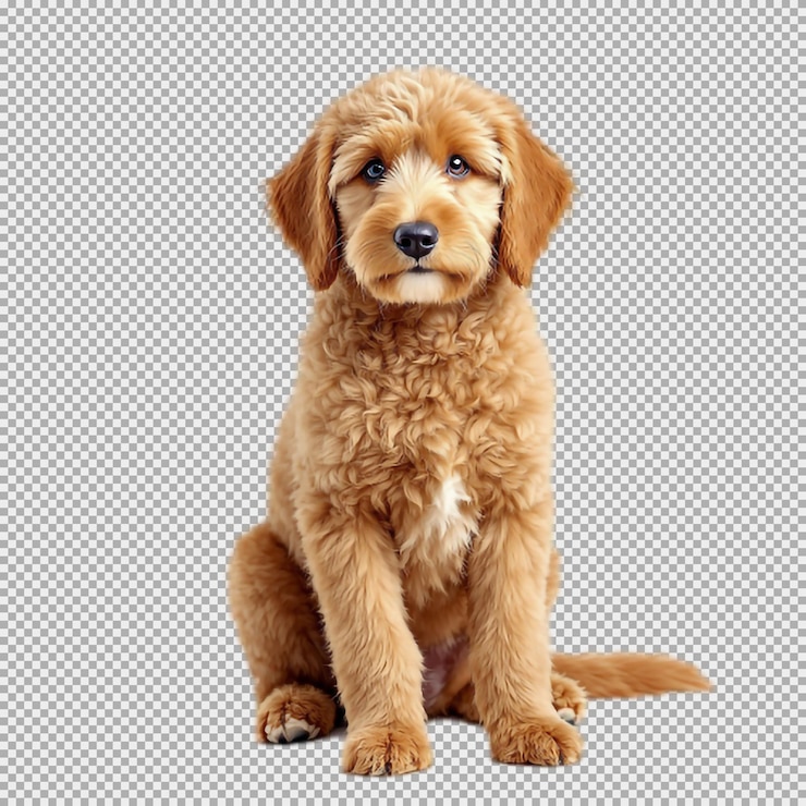 PSD adorabile cucciolo di doodle d'oro