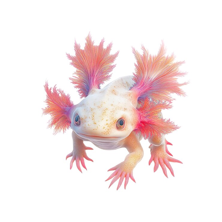 PSD el adorable axolotl