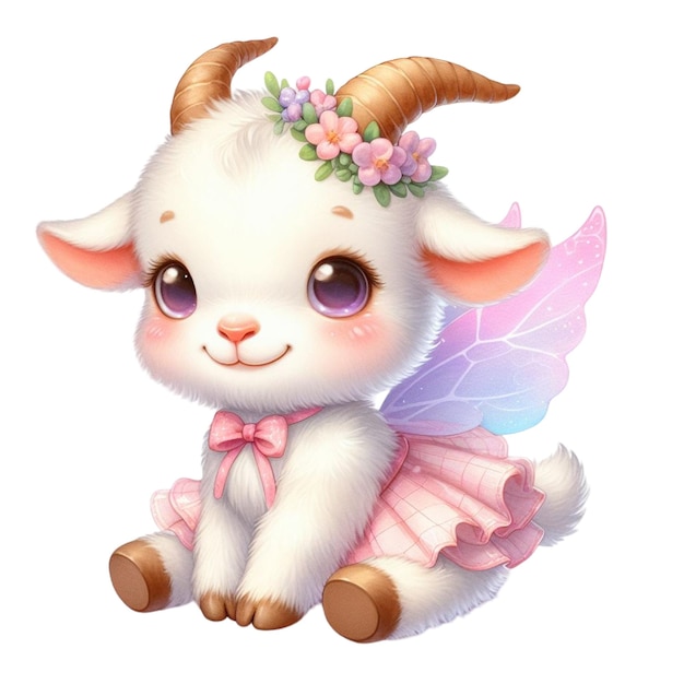 La adorable cabra de las hadas