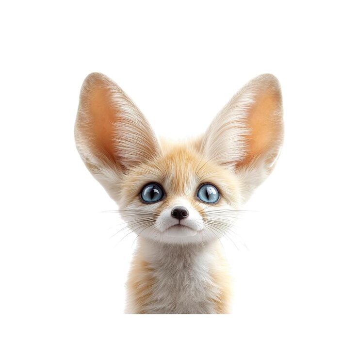 PSD el adorable kit de zorro de fennec