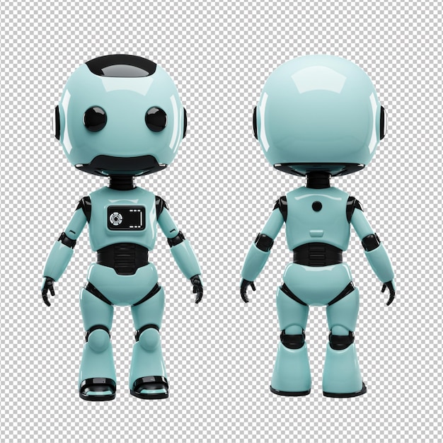 El adorable robot 3D