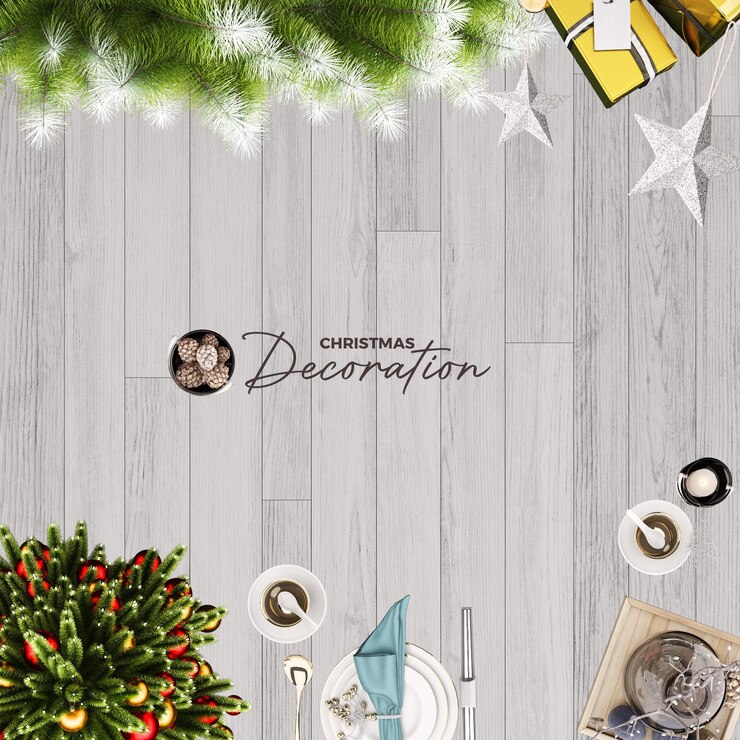 PSD adorno de decoración navideña en 3d renderin