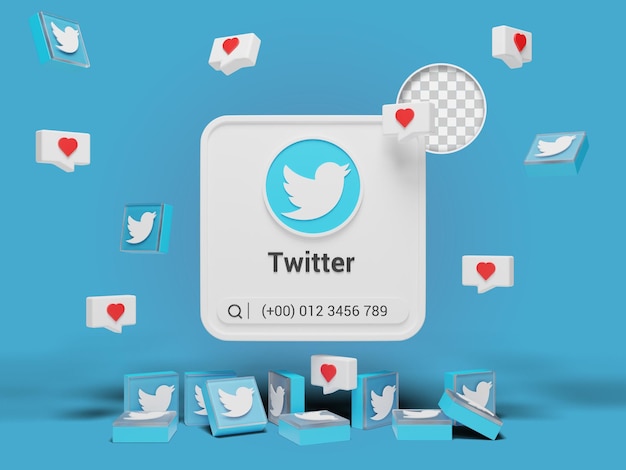 Adresse du profil sur les réseaux sociaux sur Twitter