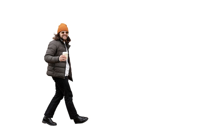 Adulte isolé s'amusant