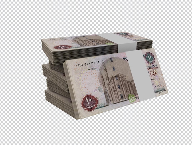 PSD Ägyptisches geld 10 pfund geldpacks