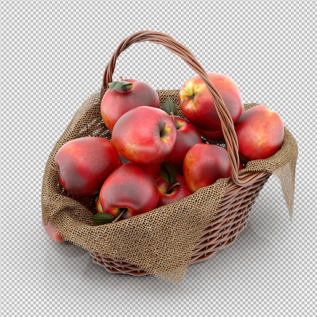 Äpfel 3D übertragen