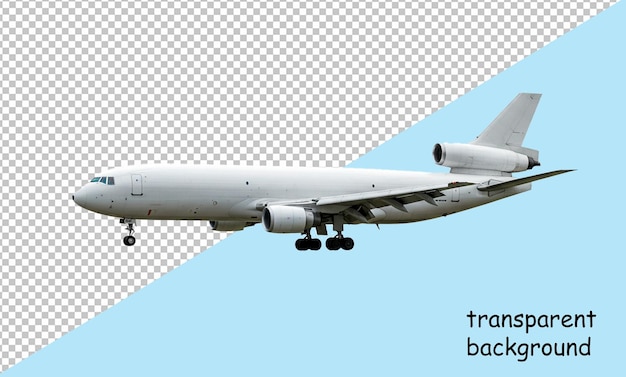 Aereo bianco che vola nel cielo