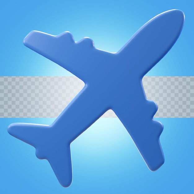 aereo dell'illustrazione 3d