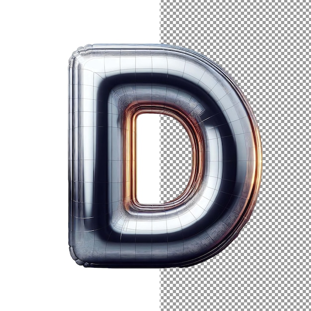 PSD Ätherischer tanz der 3d-typografie